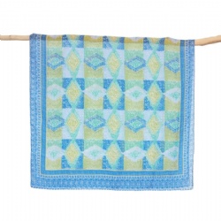 Geometric pattern printed SCARF