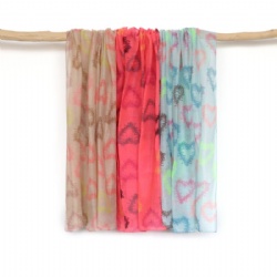Geometric pattern printed SCARF