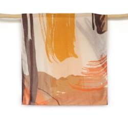 Geometric pattern printed SCARF
