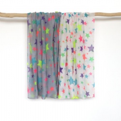 Geometric pattern printed SCARF