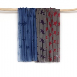 Geometric pattern printed SCARF