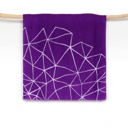 Geometric pattern printed SCARF