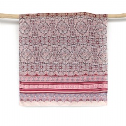 Geometric pattern printed SCARF