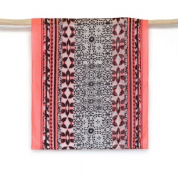 Geometric pattern printed SCARF
