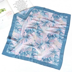 Silk Printed Square Scarf