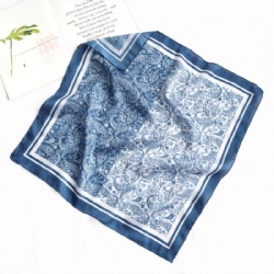 Silk Printed Square Scarf
