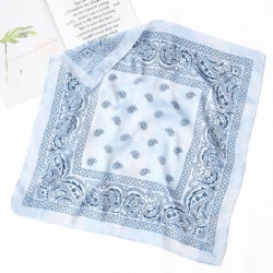 Silk Printed Square Scarf