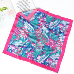 Silk Printed Square Scarf